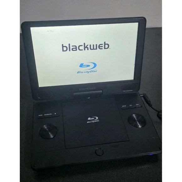 Blackweb SDVD1183-BW Portable Blu-ray Disc/DVD 11.4" Player | *Device Only* EUC - Picture 2 of 10